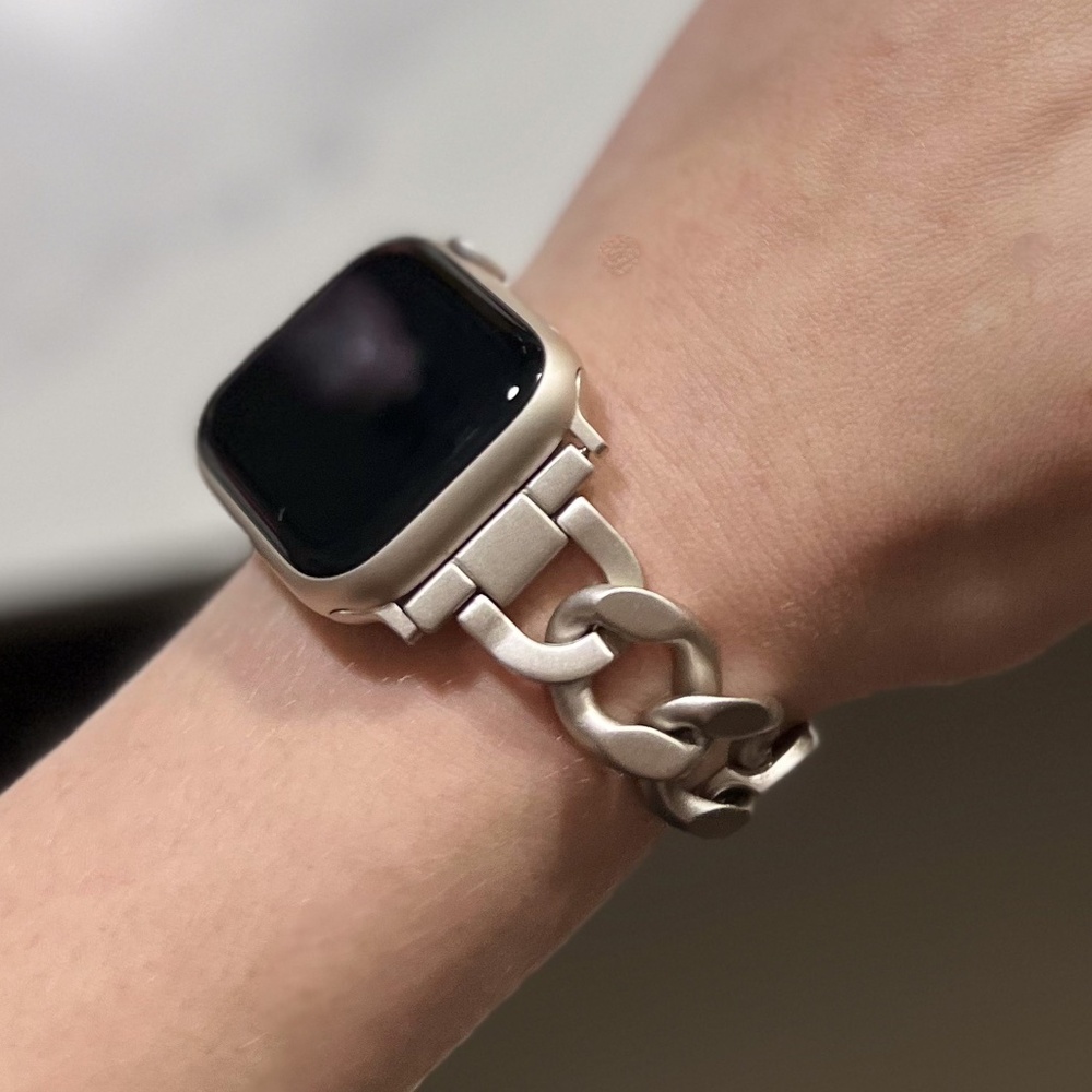 Starlight Chain Apple Watch Band (sizes 42/44/45 & 38/40/41)